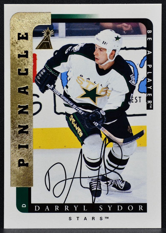 1996-97 Pinnacle Be a Player Autographs Darryl Sydor 176 Dallas Stars Auto 5355