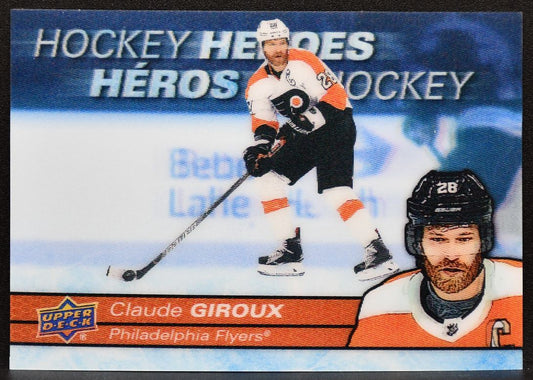 2021-22 Upper Deck Tim Hortons Hockey Heroes Claude Giroux H-6 Flyers 6948