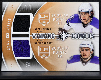 2011-12 SPx Winning Combos Dual Jersey Kopitar/Doughty Jersey 3323