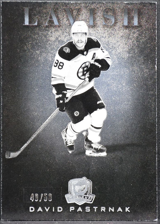 2024-25 Upper Deck The Cup Lavish David Pastrnak EL-1 Boston Bruins 40/50 2217