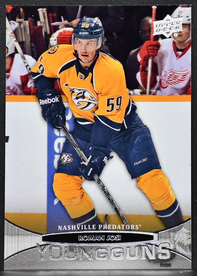 2011-12 Upper Deck Series 2 Young Guns Roman Josi 478 Nashville Predators RC 5197