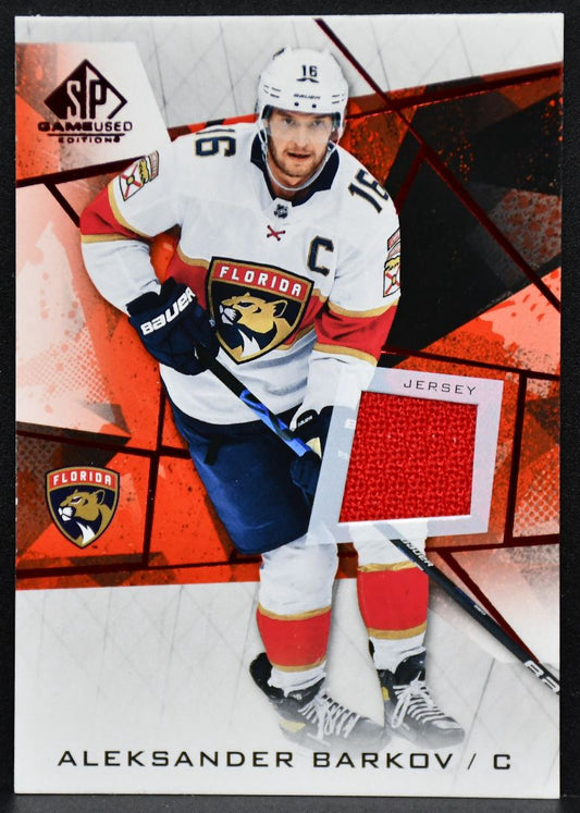 2021-22 SP Game Used Red Jersey Aleksander Barkov 78 Florida Panthers Jersey 4176