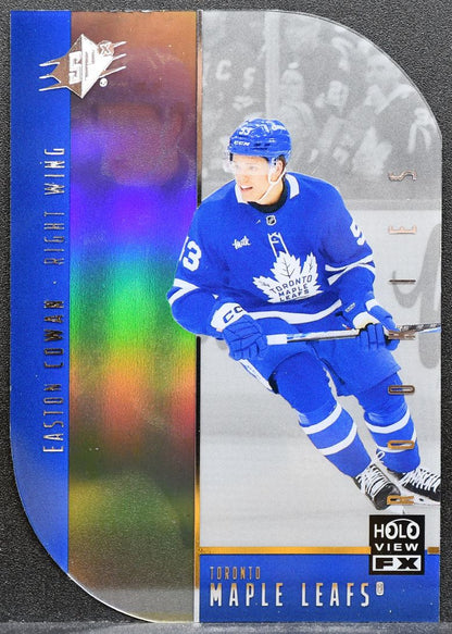 2025-26 SPx Rookies HoloView FX Easton Cowan HV-48 Toronto Maple Leafs RC 7986