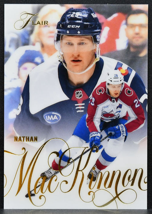 2025-26 Flair Nathan MacKinnon 28 Colorado Avalanche 4926