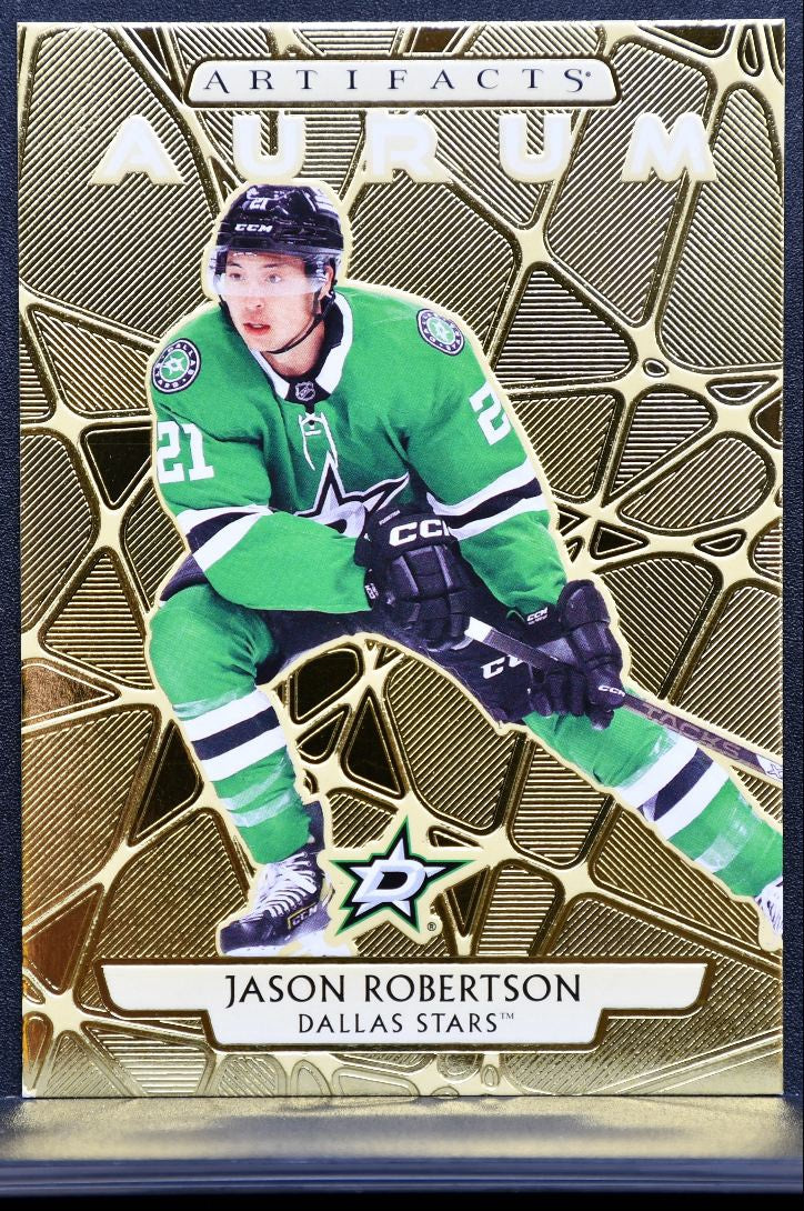 2025-26 Upper Deck Artifacts Aurum Jason Robertson 9 Dallas Stars 3192