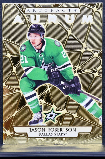 2025-26 Upper Deck Artifacts Aurum Jason Robertson 9 Dallas Stars 3192