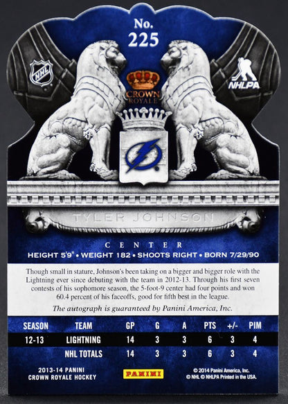 2013-14 Panini Crown Royale Rookie Royalty Autographs Johnson RC Auto 442/499