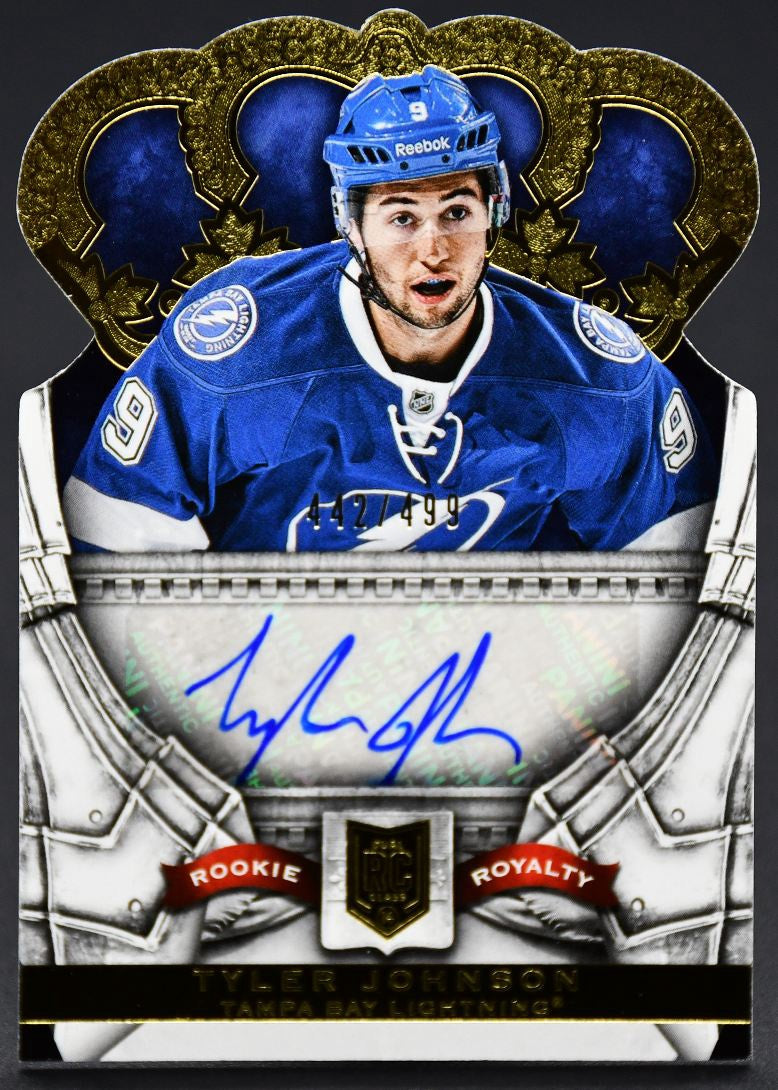 2013-14 Panini Crown Royale Rookie Royalty Autographs Johnson RC Auto 442/499