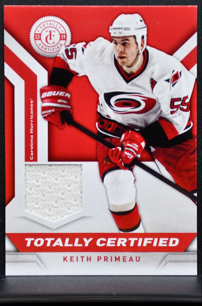 2013-14 Panini Totally Certified Jerseys Red Keith Primeau Jersey 6019