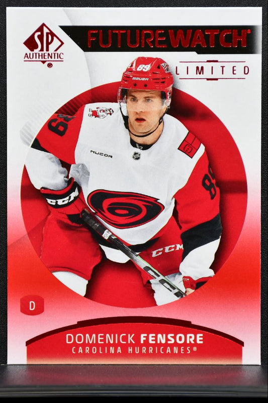 2025-26 SP Authentic Future Watch Limited Red Domenick Fensore RC 3048