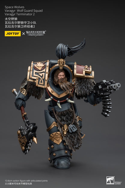 Varagyr Wolf Guard Squad Varagyr Terminator 2 Space Wolves Joy Toy