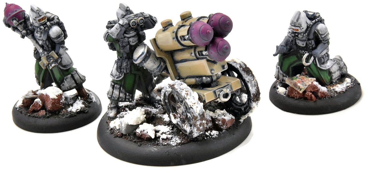 WARMACHINE Dragon's Breath Rocket #2 WELL PAINTED Crucible Guard