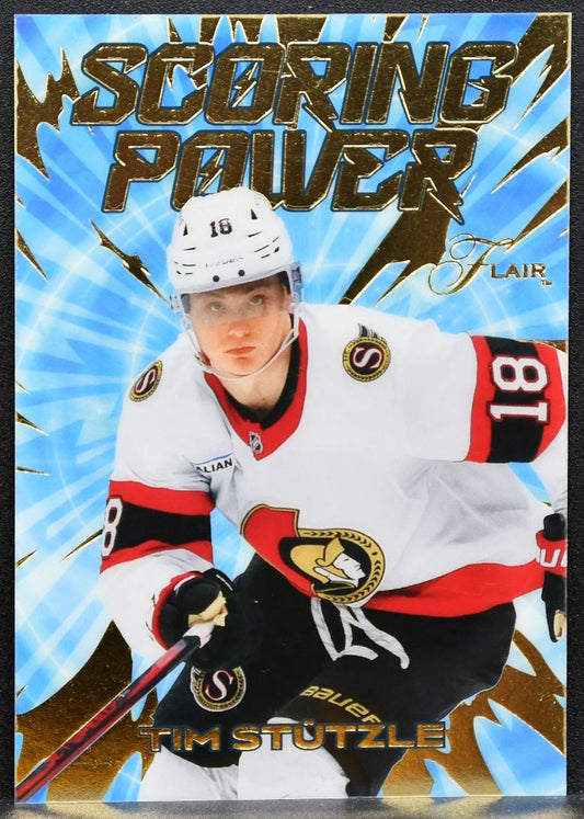 2025-26 Flair Scoring Power Tim Stutzle SP-7 Ottawa Senators 3776