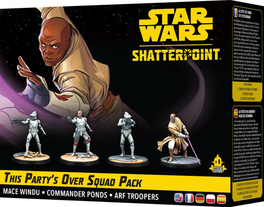 Star Wars - Shatterpoint - This Party's Over - Mace Windu Squad Pack