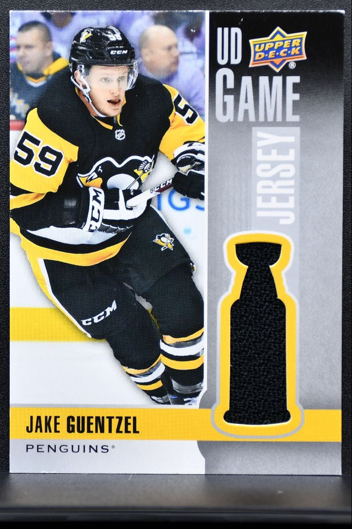 2019-20 UD Series 1 UD Game Jersey Jake Guentzel GJ-GU Jersey 0550