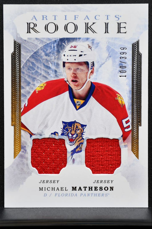 2016-17 UD Artifacts Rookie Silver Materials Matheson RC /399 Jersey 9759