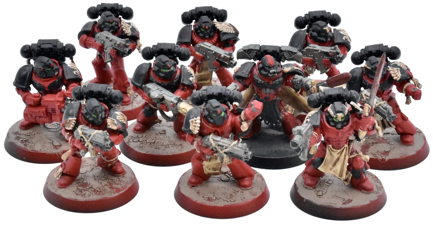 BLOOD ANGELS 10 Tactical Marines #6 Warhammer 40K