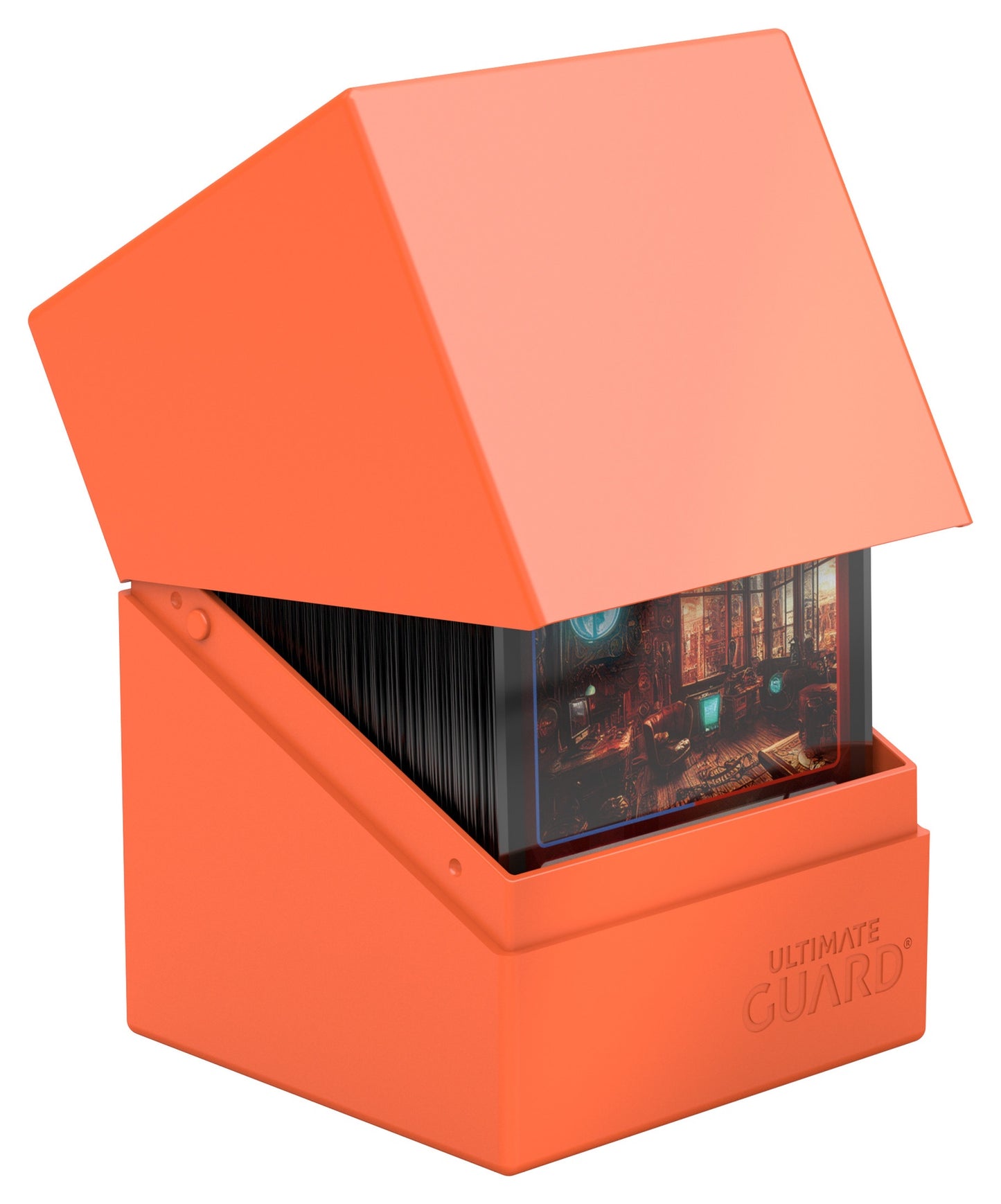 Ultimate Guard Deck Case Boulder 100+ Neon Orange