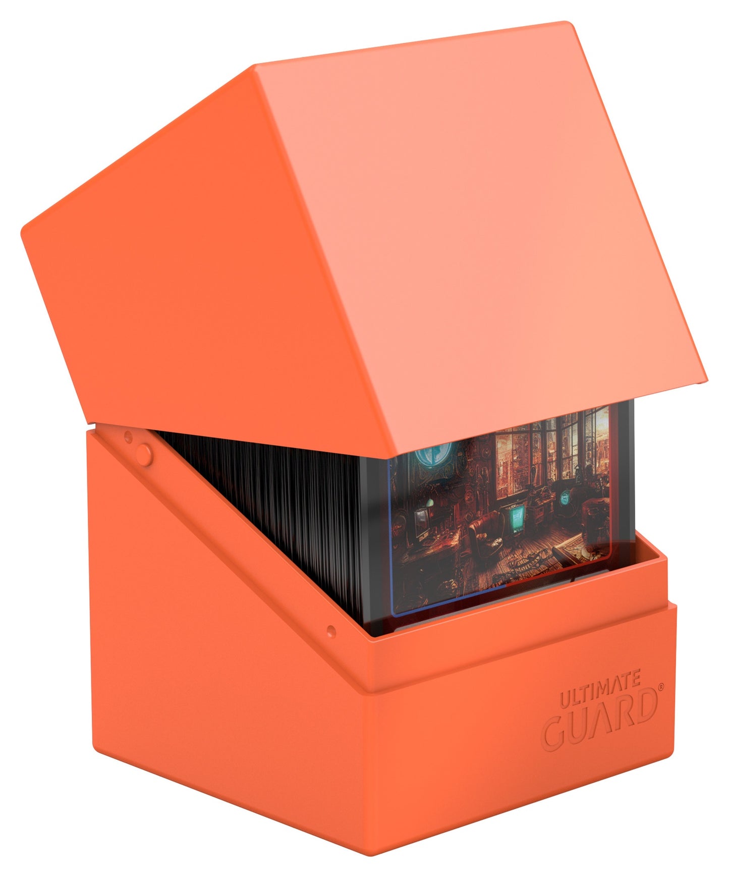 Ultimate Guard Deck Case Boulder 100+ Neon Orange