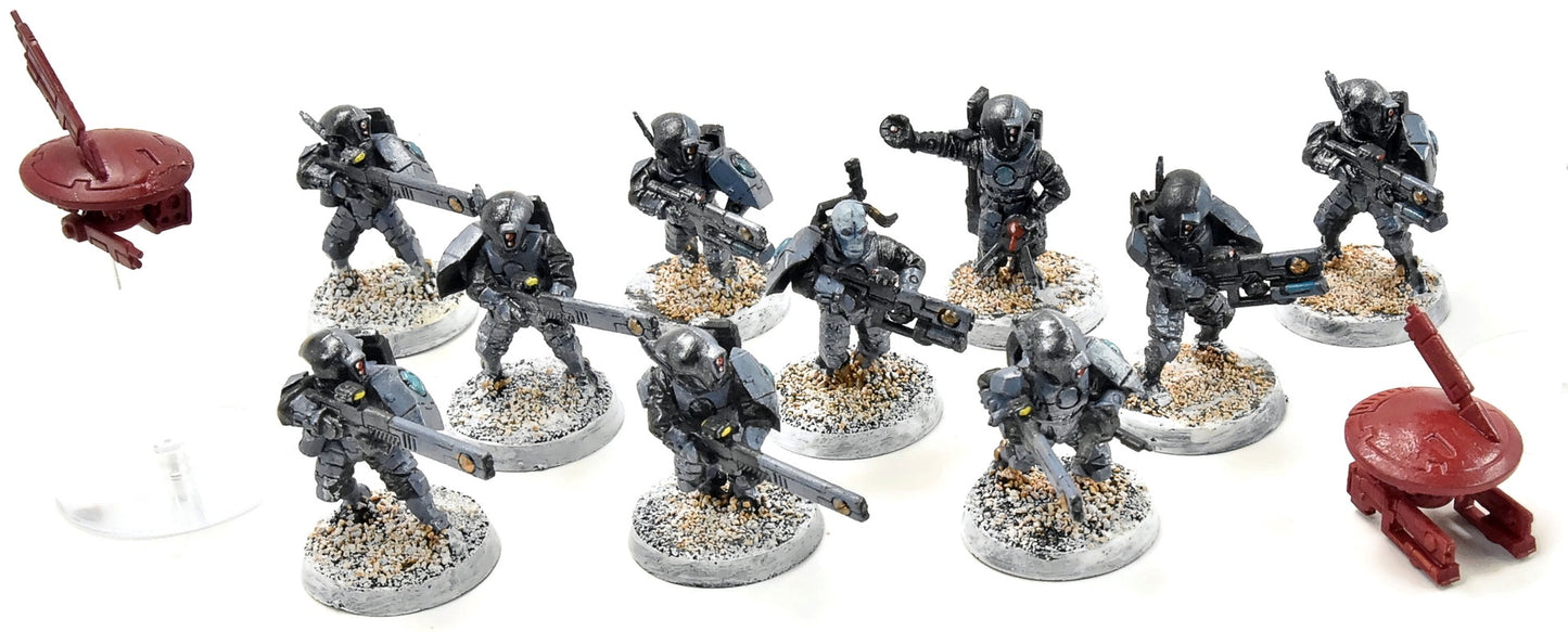 TAU EMPIRE 10 Fire Warriros #2 Warhammer 40K