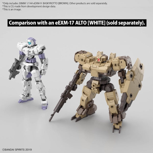 eEXM-9 BASKYROTTO [BROWN] 30MM 1/144 Bandai