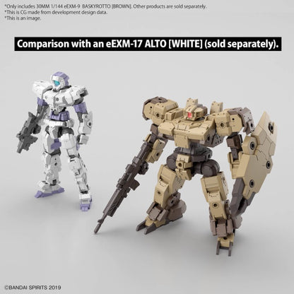 eEXM-9 BASKYROTTO [BROWN] 30MM 1/144 Bandai
