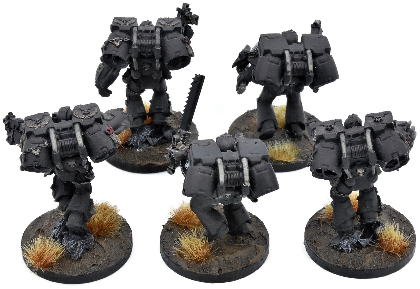 SPACE MARINES 5 Vanguard Veteran Squad #3 Warhammer 40K Raven Guard