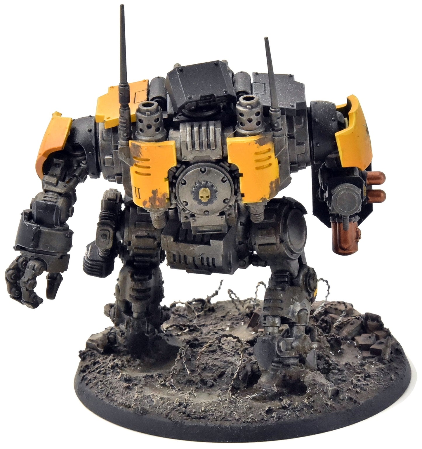 IMPERIAL FISTS Invictor Warsuit #2 PRO PAINTED Imperial Fists