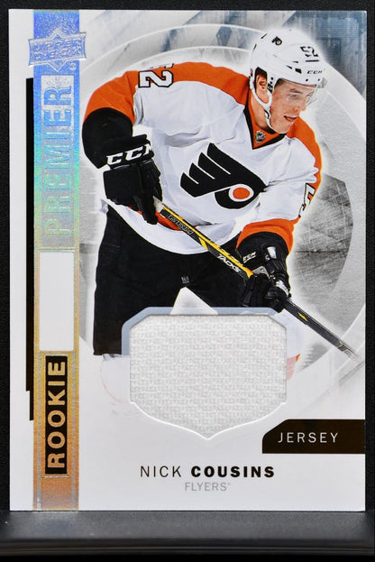 2015-16 Upper Deck Premier Rookies Jersey Nick Cousins Flyers RC Jersey 1082