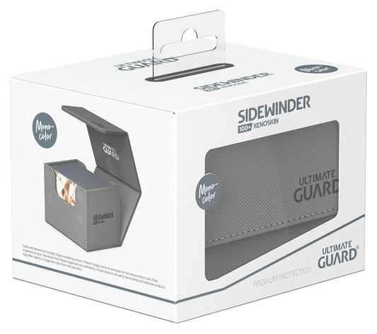Ultimate Guard Deck Case Sidewinder 100+ Monocolor Grey