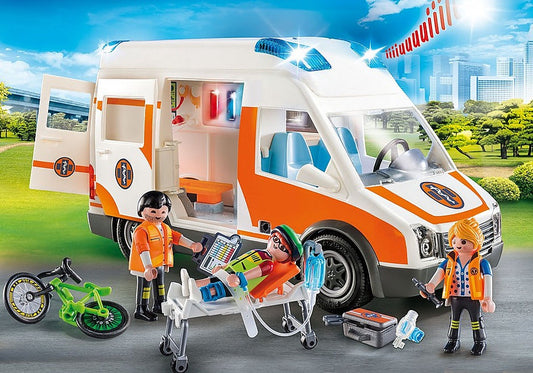 Ambulance with Flashing Lights (70049)