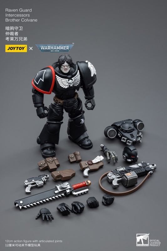 Warhammer 40K Raven Guard Intercessors Brother Colvane Joy Toy