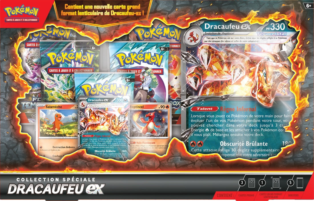 Pokemon French Charizard Ex Special Collection