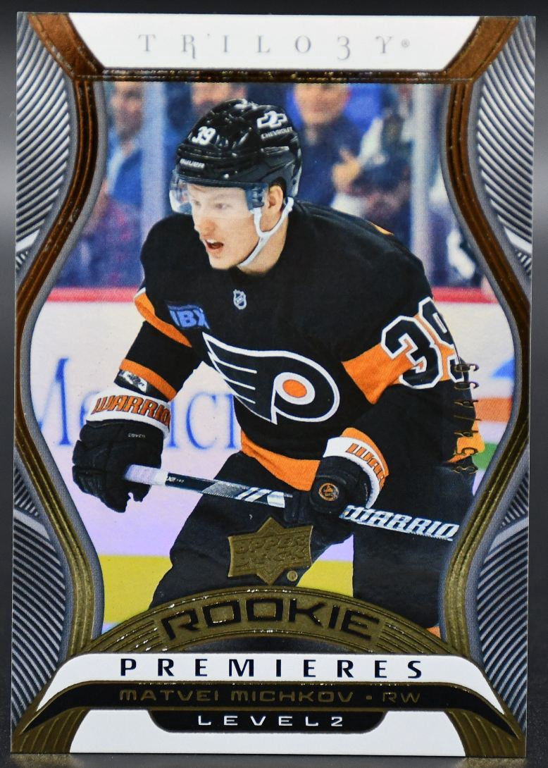 2024-25 UD Extended Series Matvei Michkov T-24 Philadelphia Flyers RC