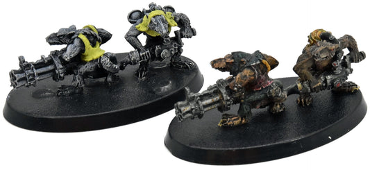 SKAVEN 2 Ratling Guns #1 METAL Warhammer Fantasy