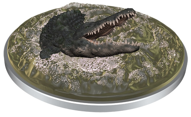Figurine non peinte D&amp;D Wv11 Crocodile