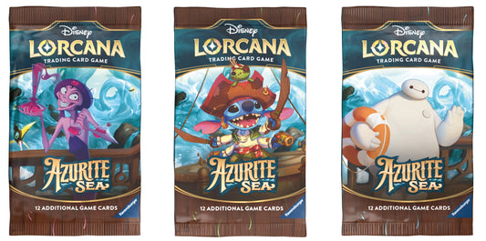 Disney Lorcana Azurite Sea Booster Box (English)
