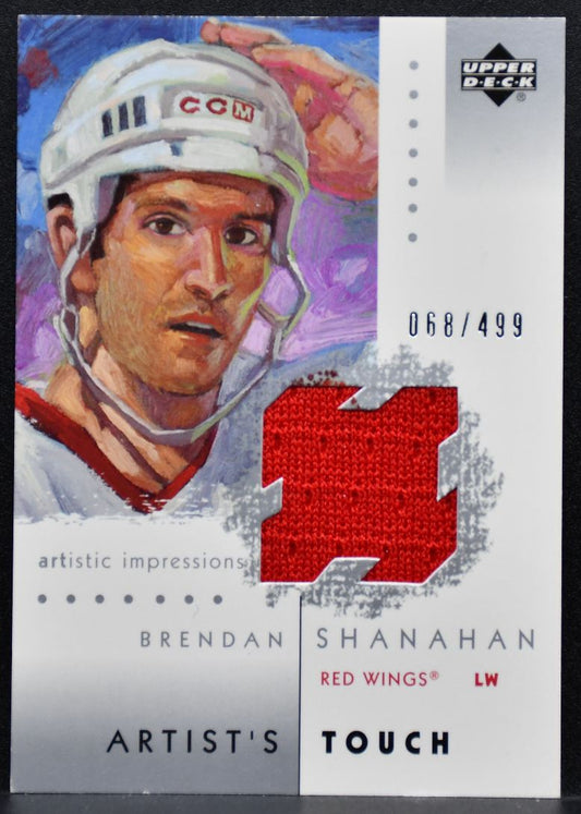 2002-03 UD Artistic Impressions Artist's Touch Shanahan 068/499 Jersey 7621