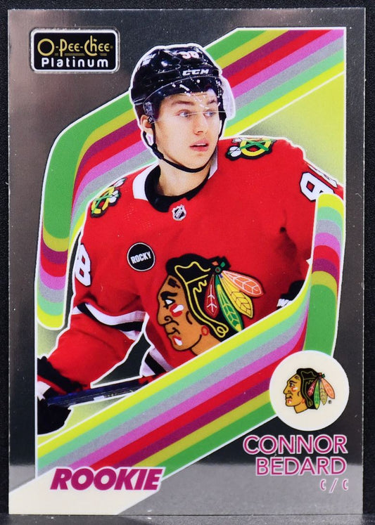 2023-24 O-Pee-Chee Platinum Retro - Rookies Connor Bedard R-100 RC