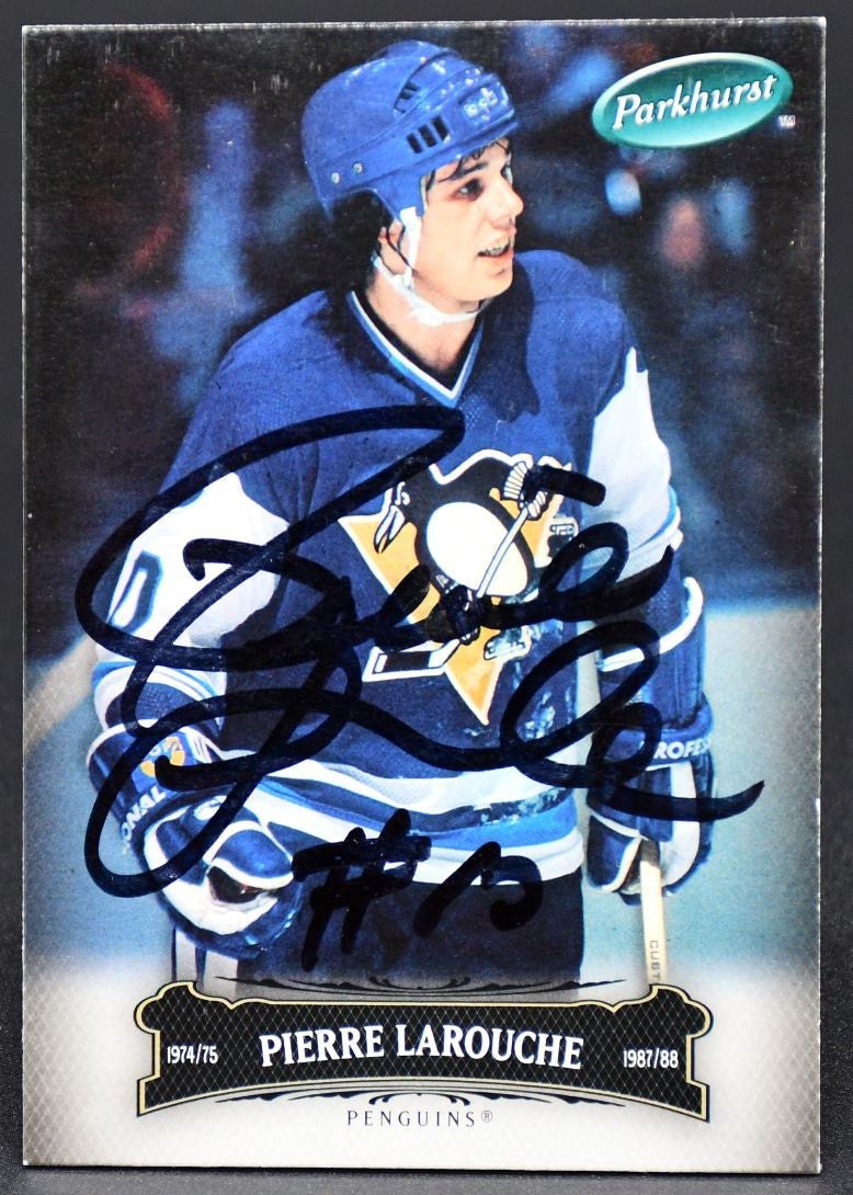 2006-07 UD Parkhurst Auto Pierre Larouche 61 Auto #2