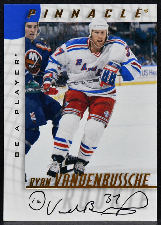 1997-98 Pinnacle Be a Player Autographs Ryan VandenBussche 223 Auto 4532