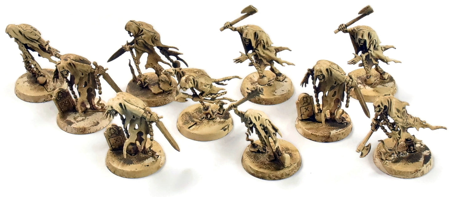 NIGHTHAUNT 10 Chainrasp Horde #4 HEAVY PAINT Sigmar