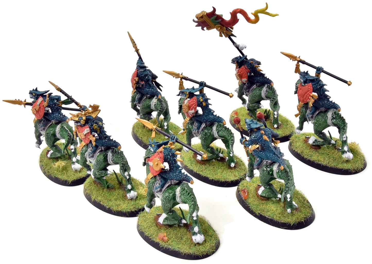 SERAPHON 8 Saurus Knights #1 Sigmar 3289