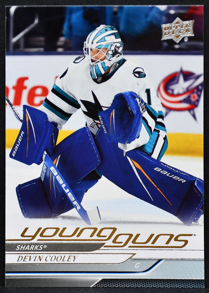 2024-25 Upper Deck Series 2 Young Guns Devin Cooley 473 San Jose Sharks RC 4920