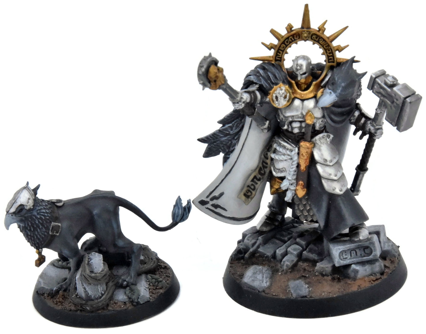 STORMCAST ETERNALS Lord Imperatant With Gryphhound #1 WELL PAINTED Sigmar