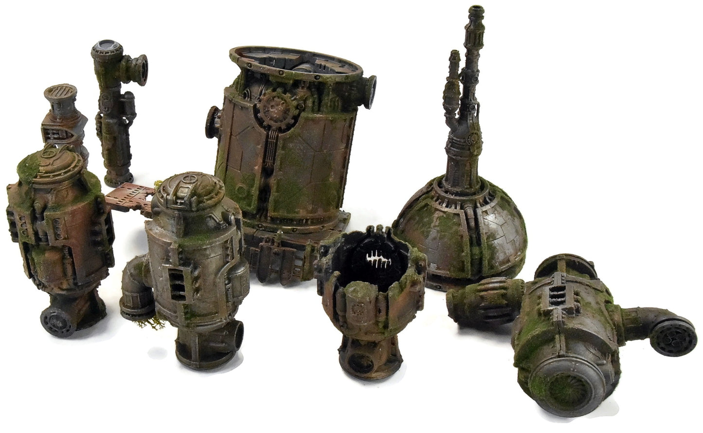 WARHAMMER 40K Sector Mechanicus Scenery Terrain Ruins #1 WELL PAINTED 40K