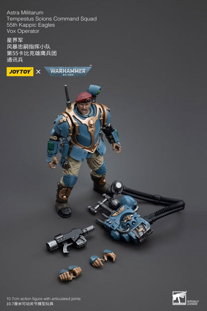 Tempestus Scions Command Squad 55th Kappic Eagles Vox Operator Astra Militarum