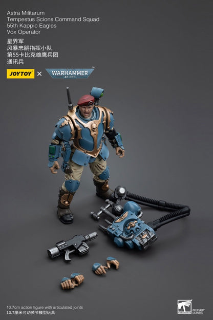 Tempestus Scions Command Squad 55th Kappic Eagles Vox Operator Astra Militarum