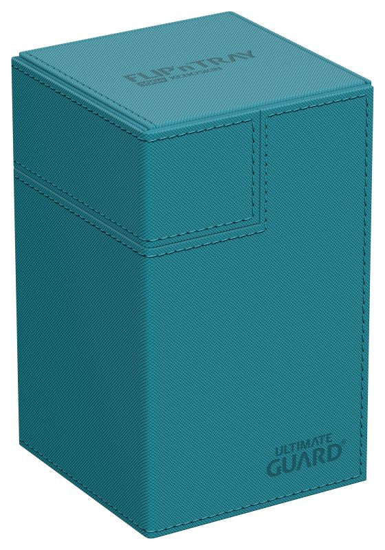 Ultimate Guard Flip N Tray Deck Case Monocolor Petrol100+