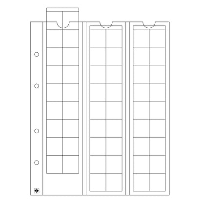 Optima Coin Sheets 20 (M54)